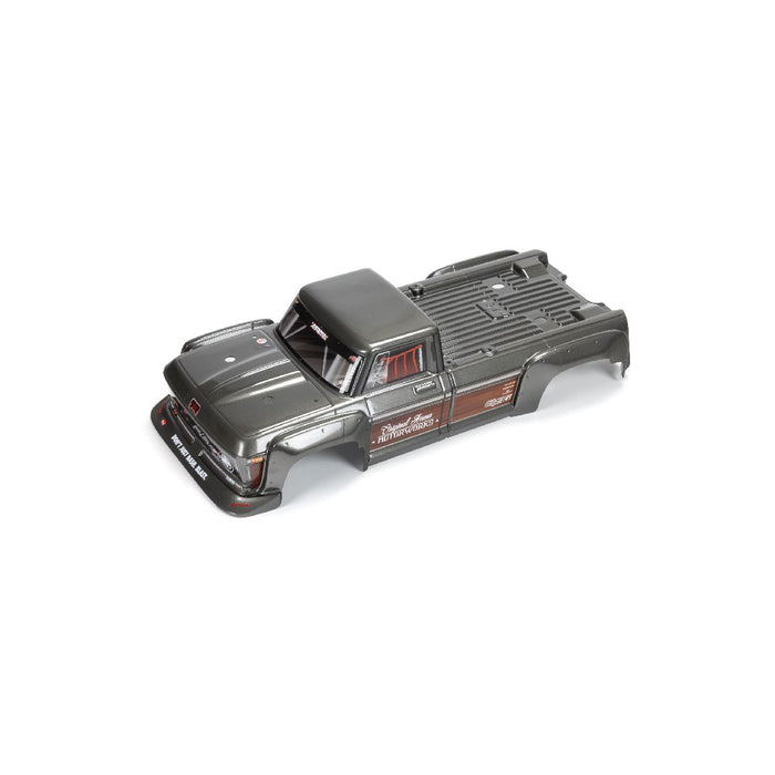 Arrma Outcast 4x4 BLX Painted Decaled Trimmed Body - Gunmetal
