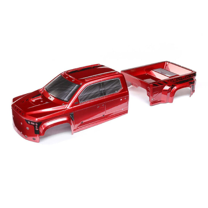 Arrma BIG ROCK 6S BLX Painted Decaled Trimmed Body - Red