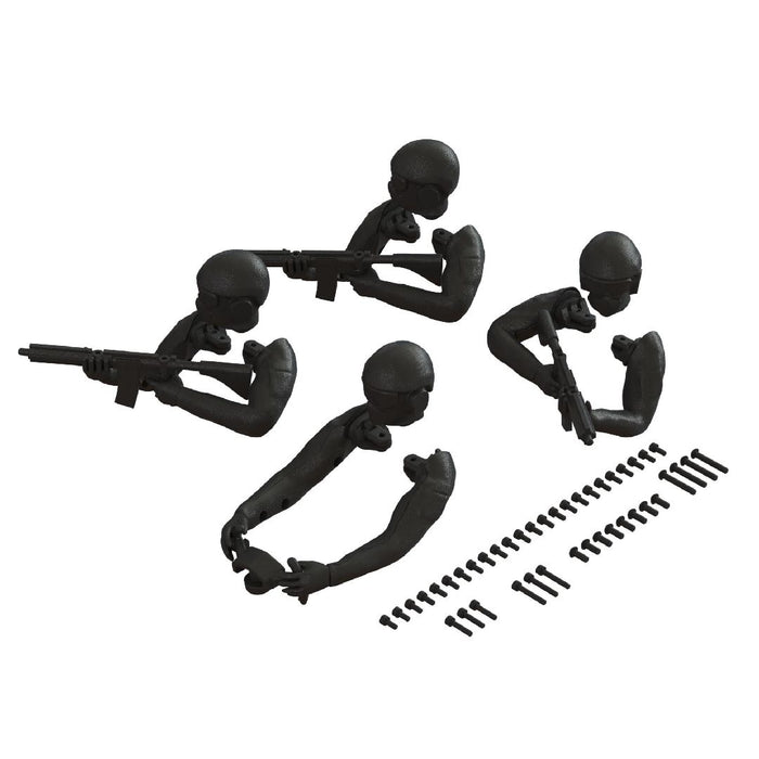 Arrma Driver Figure Set - Black