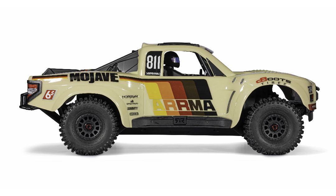 PRE-ORDER Arrma 1/7 MOJAVE 6S Brushless Desert Truck 4X4 RTR - Beige