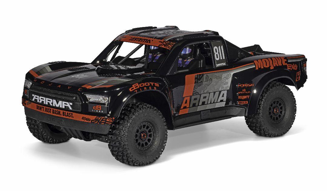 PRE-ORDER Arrma 1/7 MOJAVE 6S EXB Brushless Desert Truck 4X4 RTR - Black