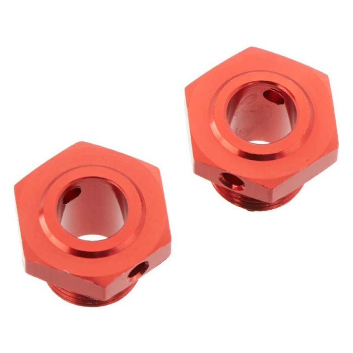 Arrma Wheel Hex Aluminum 17mm/13.6mm  Red (2)
