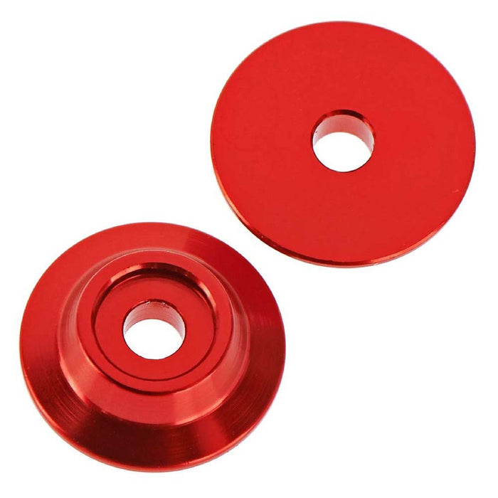 Arrma AR320215 Wing Button Aluminum Red (2)