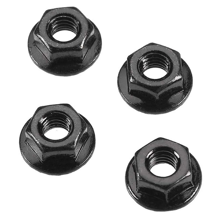 Arrma AR708003 Serrated Flange Wheel Nut 4mm (4)
