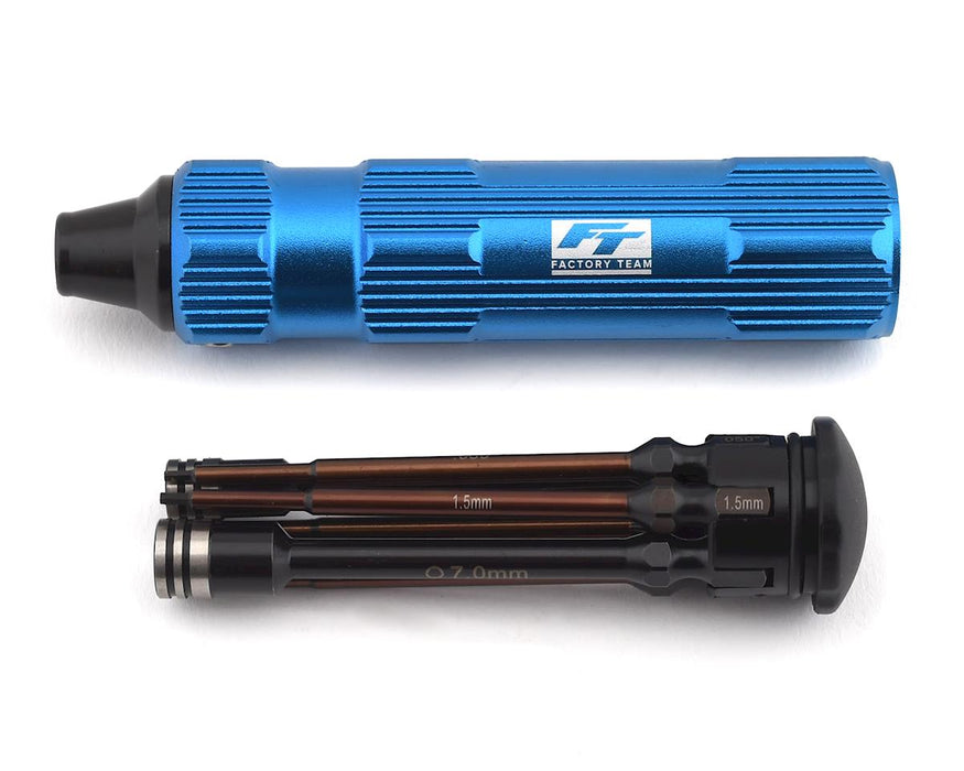 Team Associated 7-Piece Metric & SAE Factory Team Hex & Nut Driver Tool Set