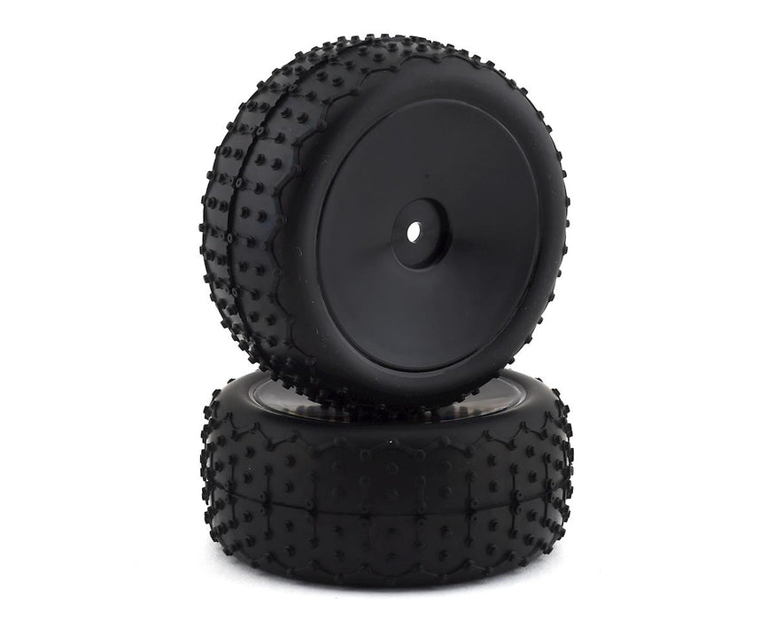 Team Associated Reflex 14B/14T Rear Wide Pre-Mounted Mini Pin Tire (2)