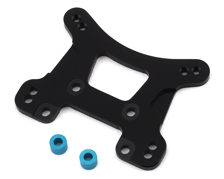Team Associated Factory Team Reflex 14B/14T Aluminum Front Shock Tower (Black)