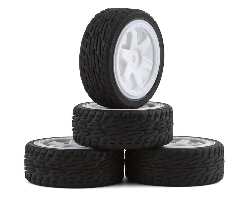 Team Associated Reflex 14R Hoonitruck Pre-Mounted Tires (Rubber)
