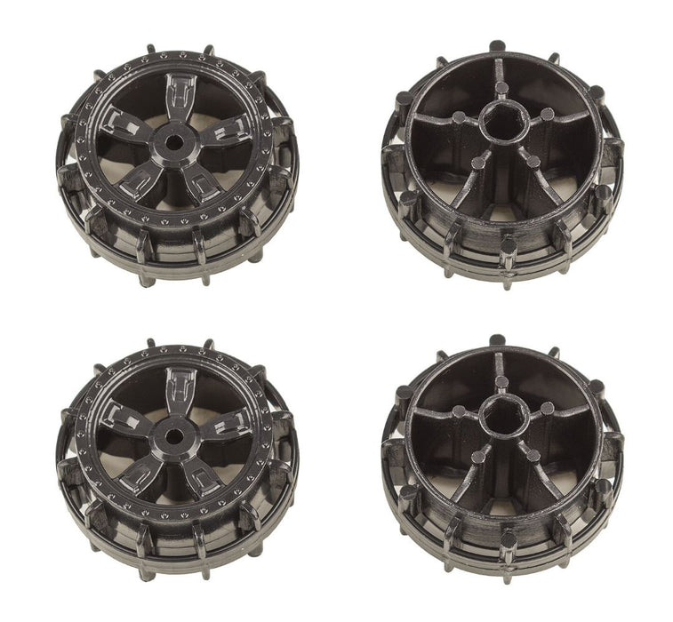 Team Associated NanoSport Wheels, black