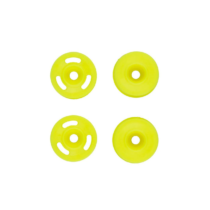 Team Associated RC28R WHEEL SET, YELLOW