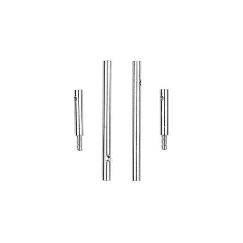 Team Associated Model 24 Nose Brace and Wing Tubes