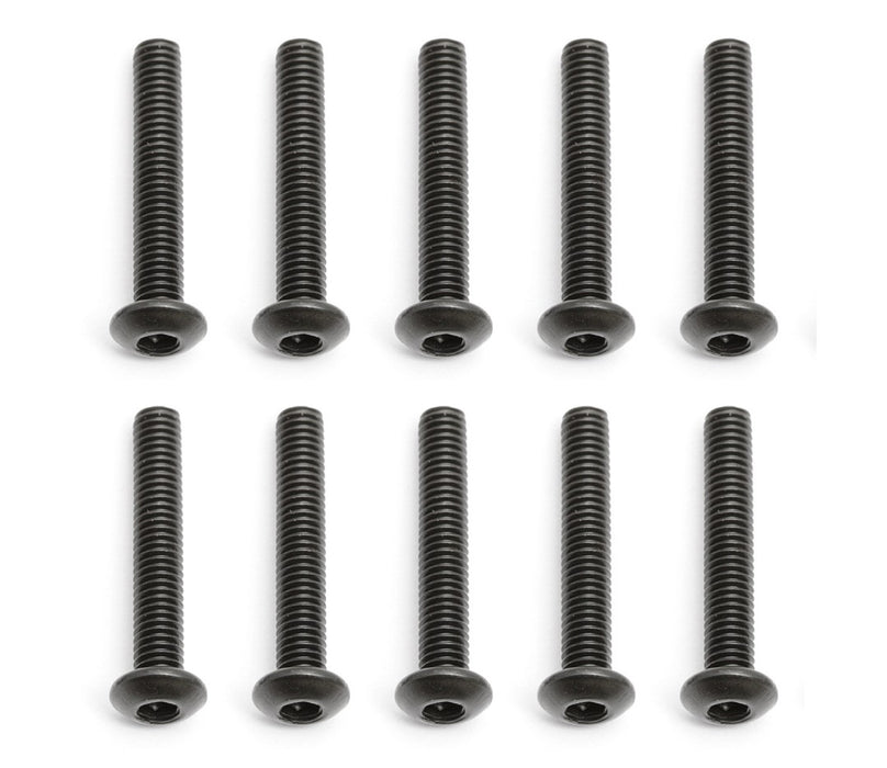 Team Associated M3x18mm Button Head Cap Screw (10)