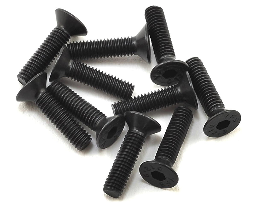 Team Associated 3x12mm Flat Head Hex Screw (10)