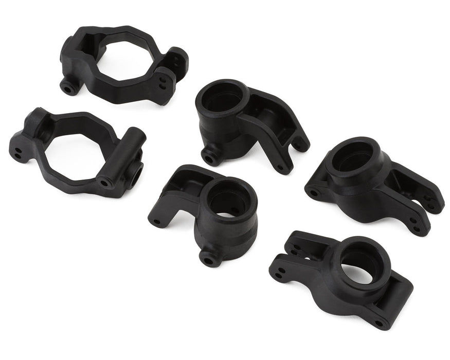 Team Associated SR7 Hoonigan Caster, Steering Blocks & Rear Hubs Set