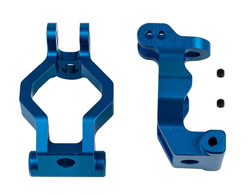 Team Associated SR7 FT Caster Blocks, aluminum