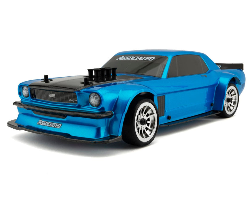 Team Associated DC10 RTR 1/10 Electric Brushless RWD Drift Car Combo (Blue)