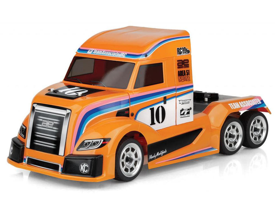 Team Associated RC10 American Custom 6x6 1/10 Electric On-Road Semi-Truck Kit