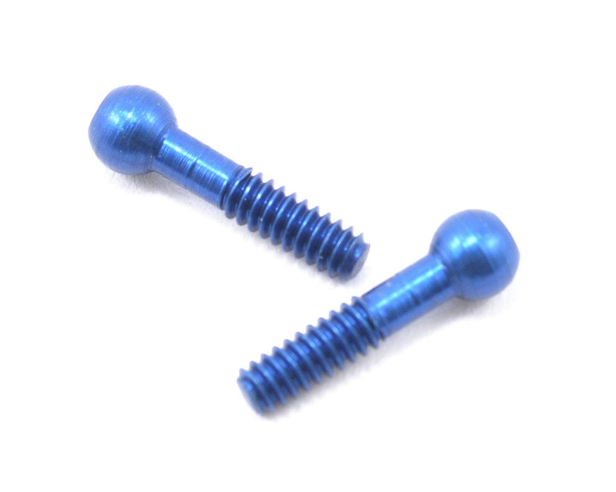 Team Associated Factory Team Roll Bar Ballstud (Blue) (2)
