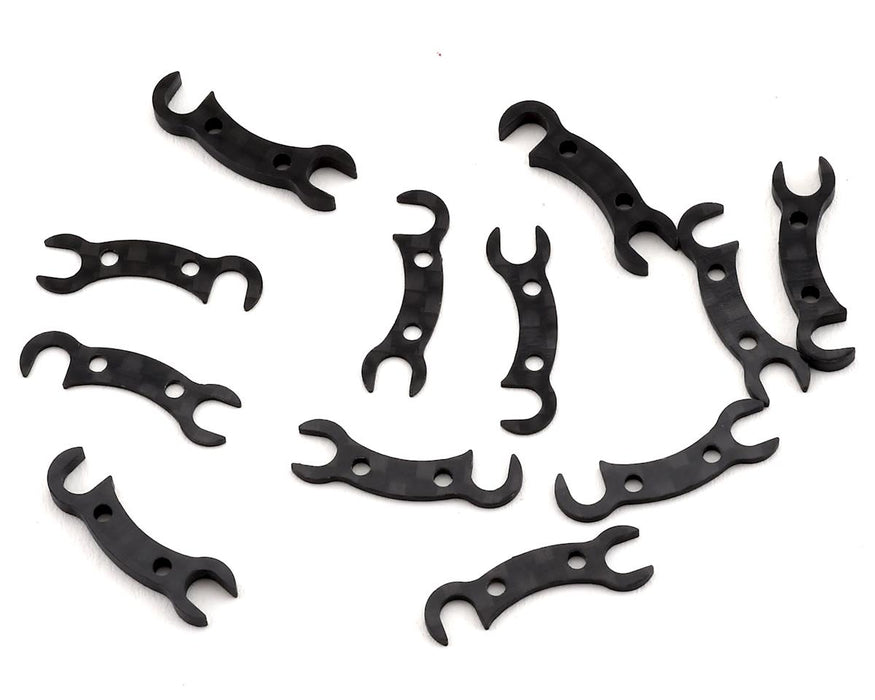 Team Associated TC7.2 Factory Team Graphite Camber Link Mount Shims