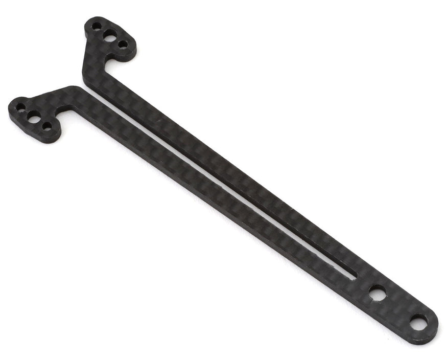 Team Associated RC10TC8 2.5mm Carbon Fiber Top Deck (Flex)
