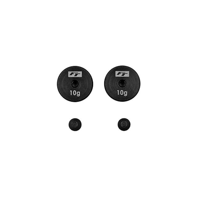 Team Associated RC10TC8 FT Steel Chassis Weight Set, 10g