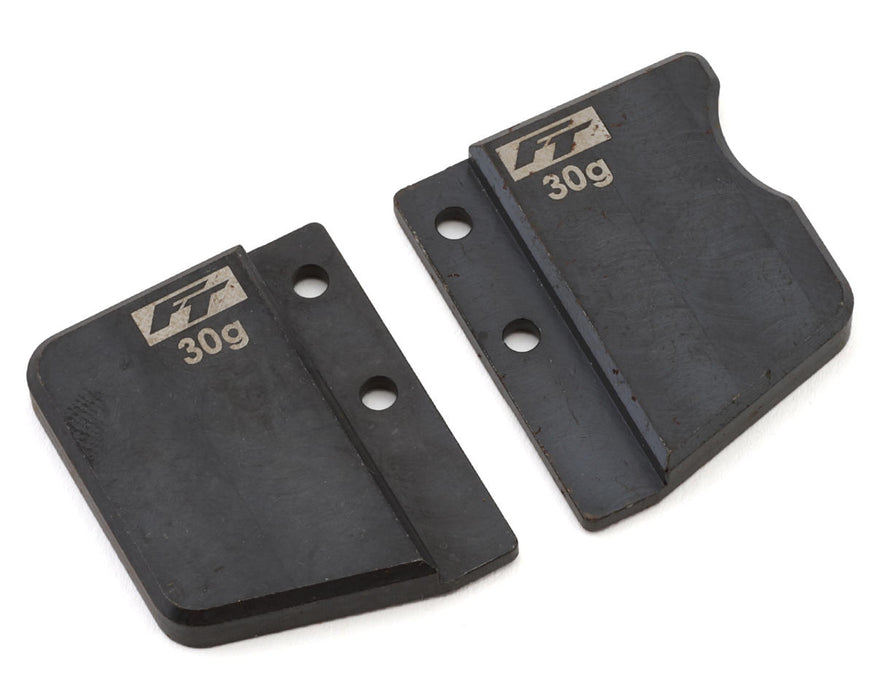 Team Associated RC10TC8 Factory Team Front & Rear Steel Battery Weights Set