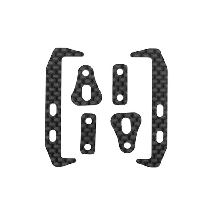 Team Associated RC10TC8 FT Carbon Fiber Battery Holder Set
