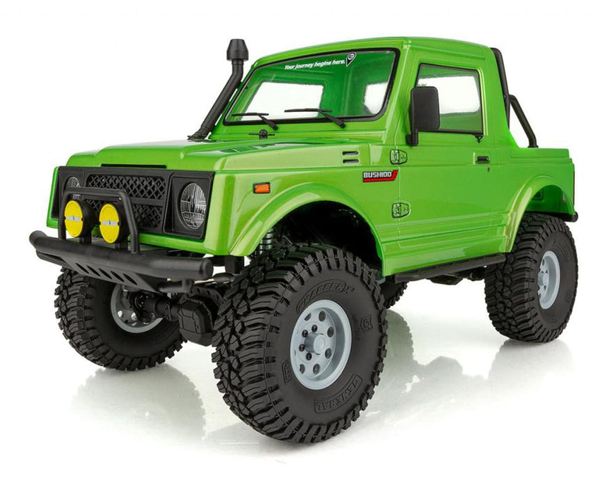 Element RC Enduro Bushido Trail Truck 4x4 RTR 1/10 Rock Crawler (Green)