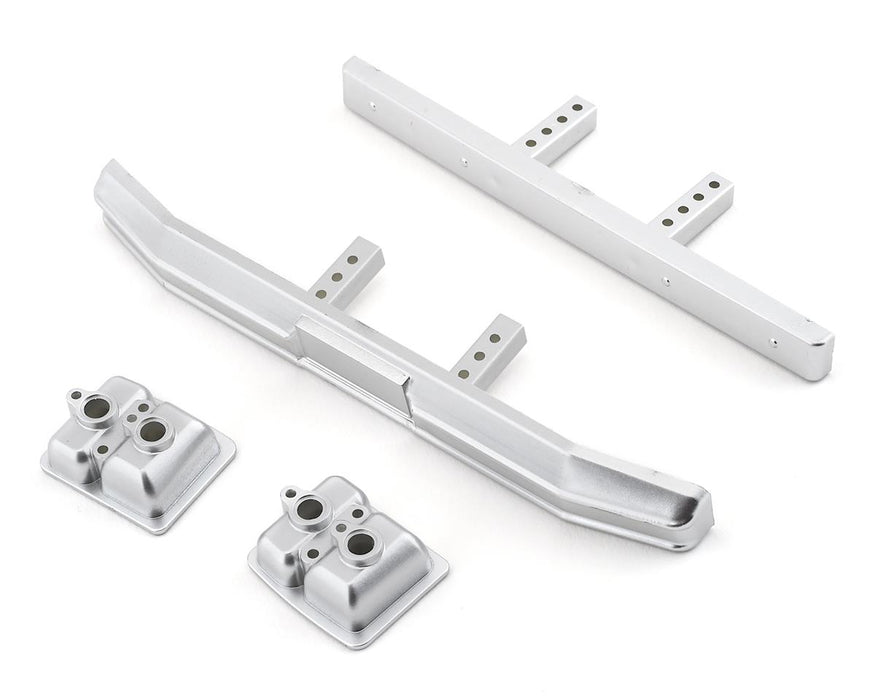 Team Associated CR12 Ford F150 Bumper Set (Satin Chrome)