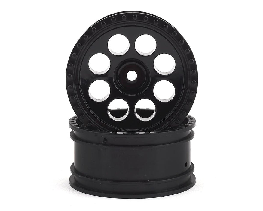 Team Associated CR12 Tioga Wheels (Black) (2)