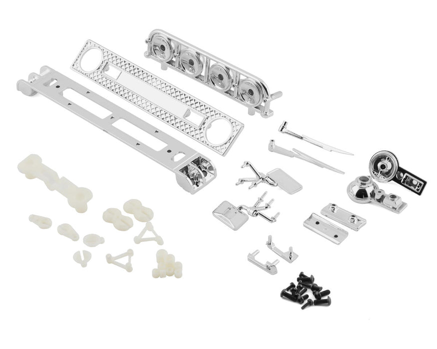 Team Associated MT12 Body Accessories (Chrome)