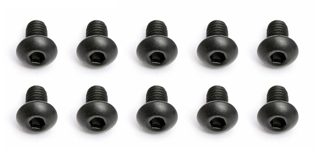 Team Associated Screws, M2.5x4 in BHCS