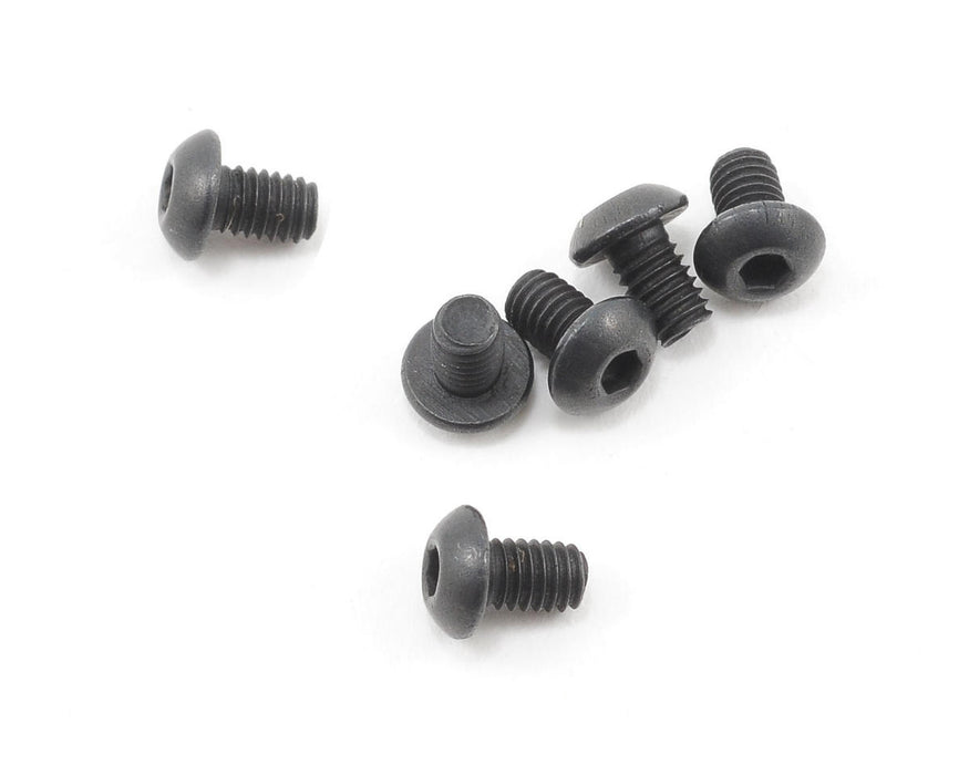 Team Associated 2.5x0.45x4mm Button Head Screw (6)