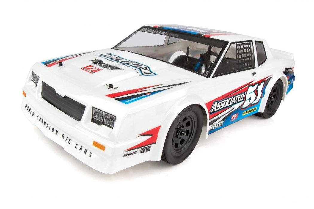 Team Associated 1/10 SR10 Dirt Oval 2wd RTR - White