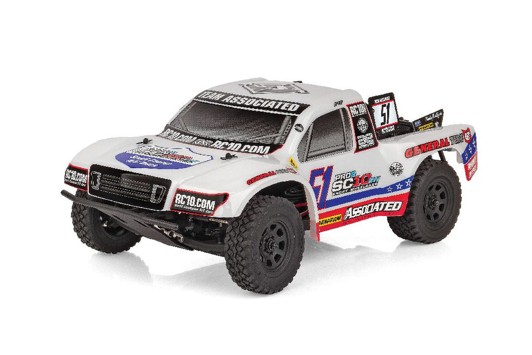 Team Associated Pro2 SC10sw RTR - White