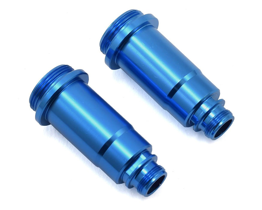 Team Associated 12x27.5mm Aluminum Front Shock Bodies (Blue) (2)