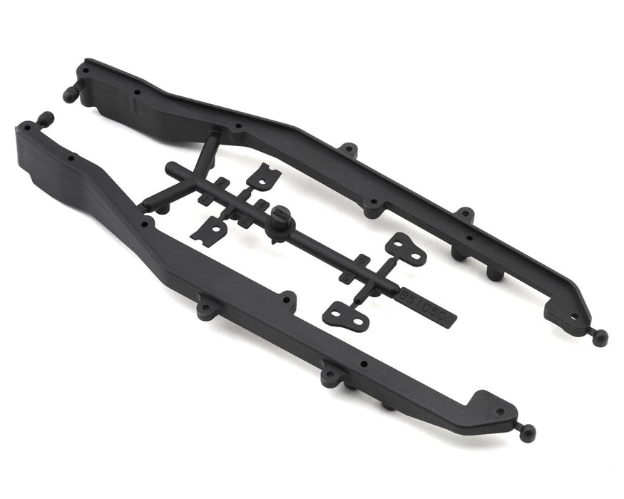 Team Associated RC10SC6.4 Factory Team  Side Rails & Tower Wedges (Carbon)