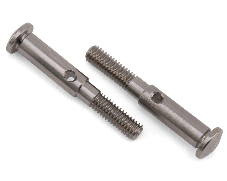 Team Associated DC10 Factory Team Titanium Front Axles (2)