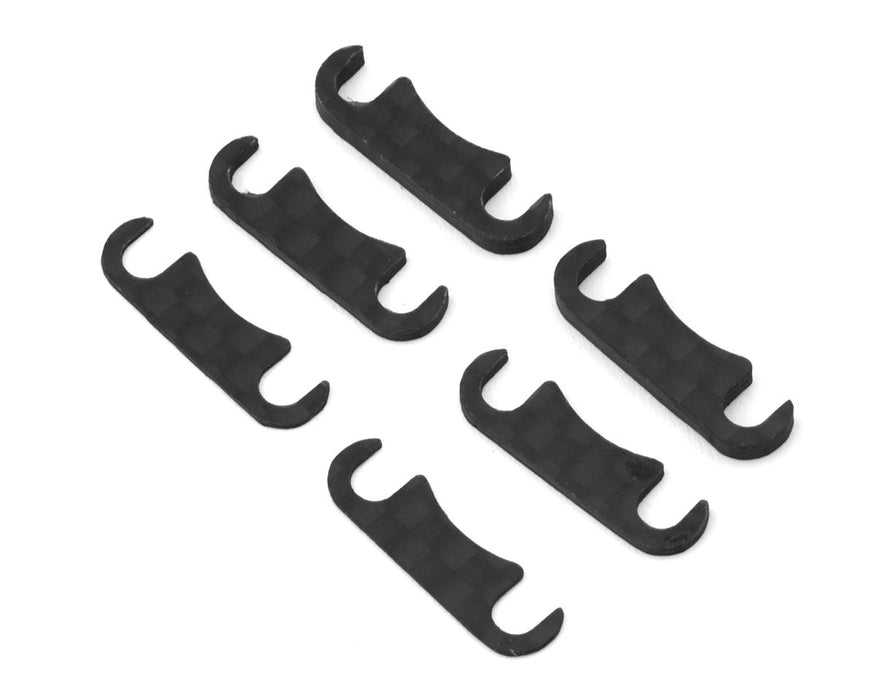 Team Associated DC10 Factory Team Carbon Fiber Hub link Shims Set