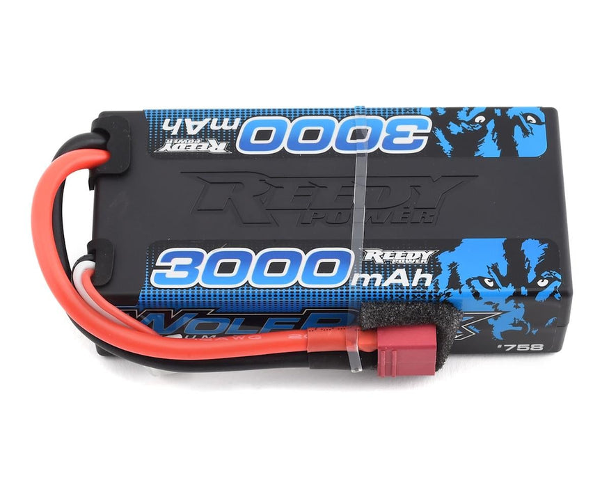 Reedy WolfPack 2S Hard Case Shorty 30C LiPo Battery (7.4V/3000mAh)