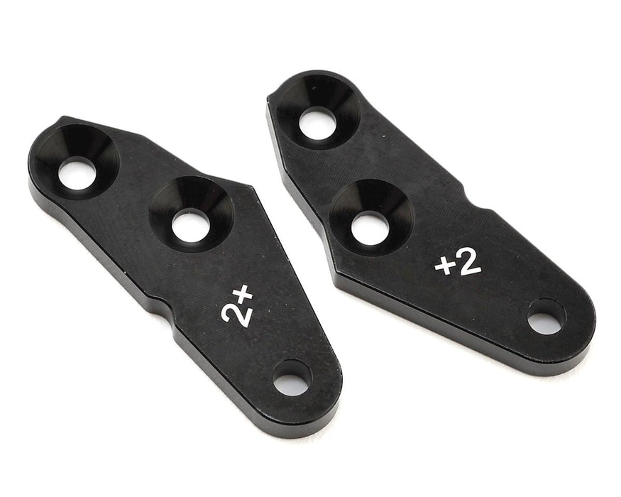 Team Associated RC8B3 Factory Team Aluminum +2 deg Steering Block Arms