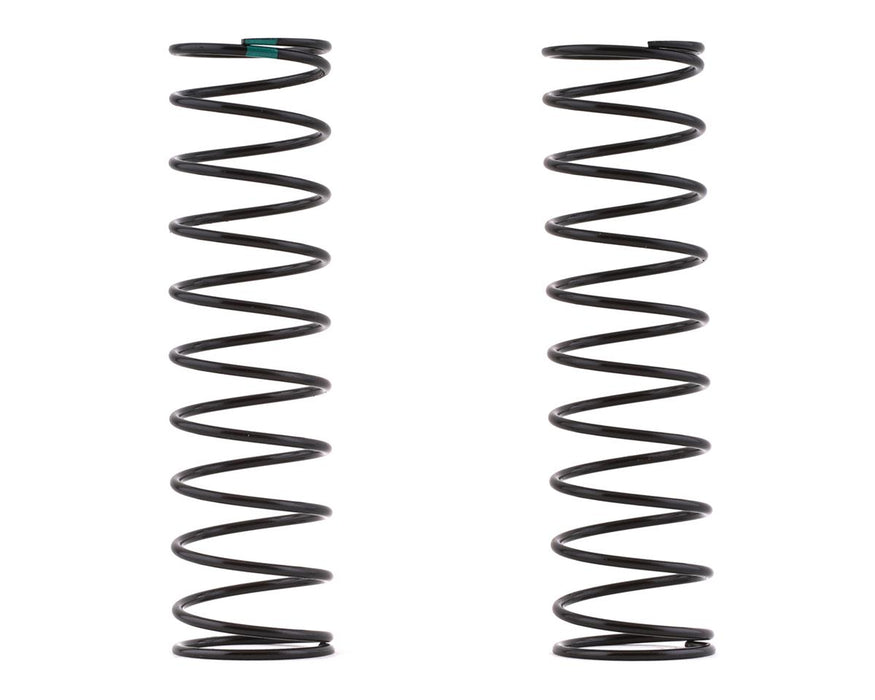 Team Associated RC8B Rear V2 Shock Spring Set (Green - 4.0lb/in) (2)