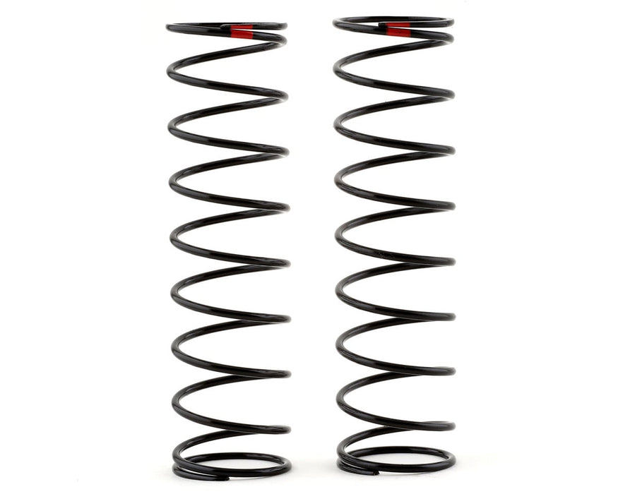 Team Associated RC8T4 Rear V2 Shock Spring Set (Red - 4.7lb/in) (2)