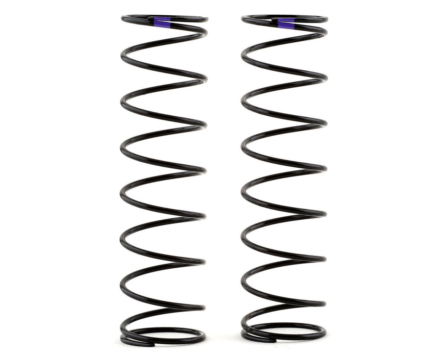 Team Associated RC8T4 Rear V2 Shock Spring Set (Purple - 5.1lb/in)