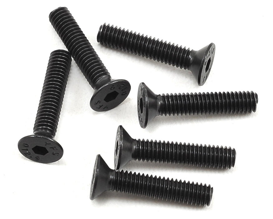 Team Associated 4x20mm Flat Head Hex Screw (6)