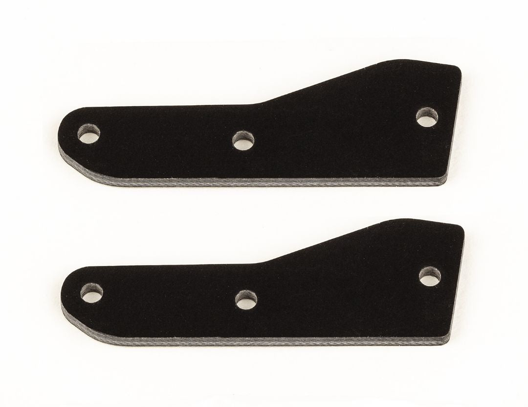 Team Associated RC8B4 FT front upper suspension arm inserts, G10 — PRO-RC