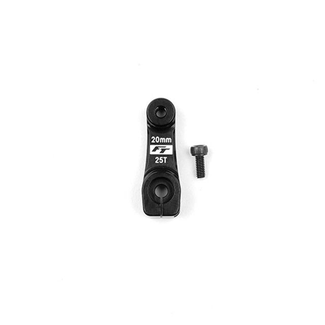Team Associated RC8 FT Aluminum Clamping Servo Horn, 25t, 20mm