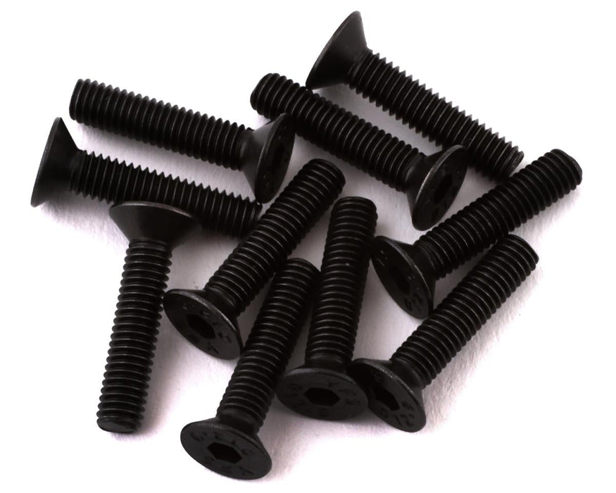 Team Associated Flat Head Cap Screw M3x14mm (10)
