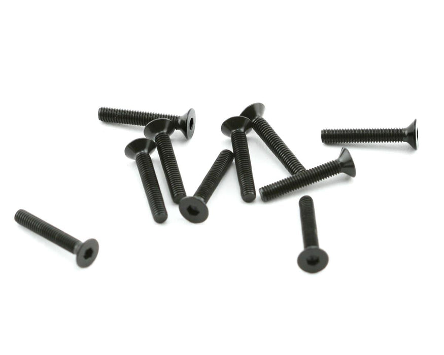 Team Associated 3x18mm FHC Screws (10)