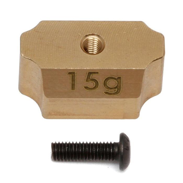 Team Associated FT Front Bulkhead Weight, 15g